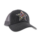 Charcoal C.C Star Stone Embellishment Baseball Cap adds a touch of sparkle and glamour to any outfit. Made with high-quality materials, this cap is both stylish and durable. Perfect for a casual day out or a sports game, this cap is a must-have accessory for any fashion-forward individual.