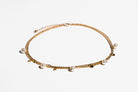 Gold Rhinestone Pearl Necklace - Charming Charlie