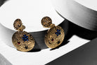 Gold Round Drop Earring - Charming Charlie