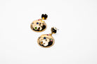 Hammered Gold Multicolor Star Earring - Charming Charlie
