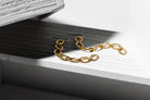 Gold Link Drop Earrings - Charming Charlie
