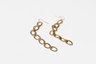 Gold Link Drop Earrings - Charming Charlie