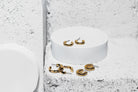 Trio Mini Gold Hoop Earrings - Charming Charlie