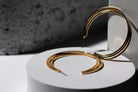 Gold Hoop Tri Loop Earring - Charming Charlie