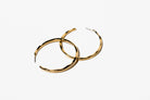 Textured Gold Hoop Earring - Charming Charlie