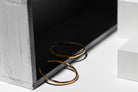 Textured Gold Hoop Earring - Charming Charlie
