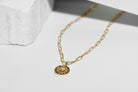 Rhinestone Pearl Pendant Necklace - Charming Charlie
