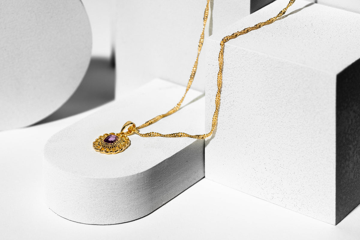 Purple Necklace - Charming Charlie