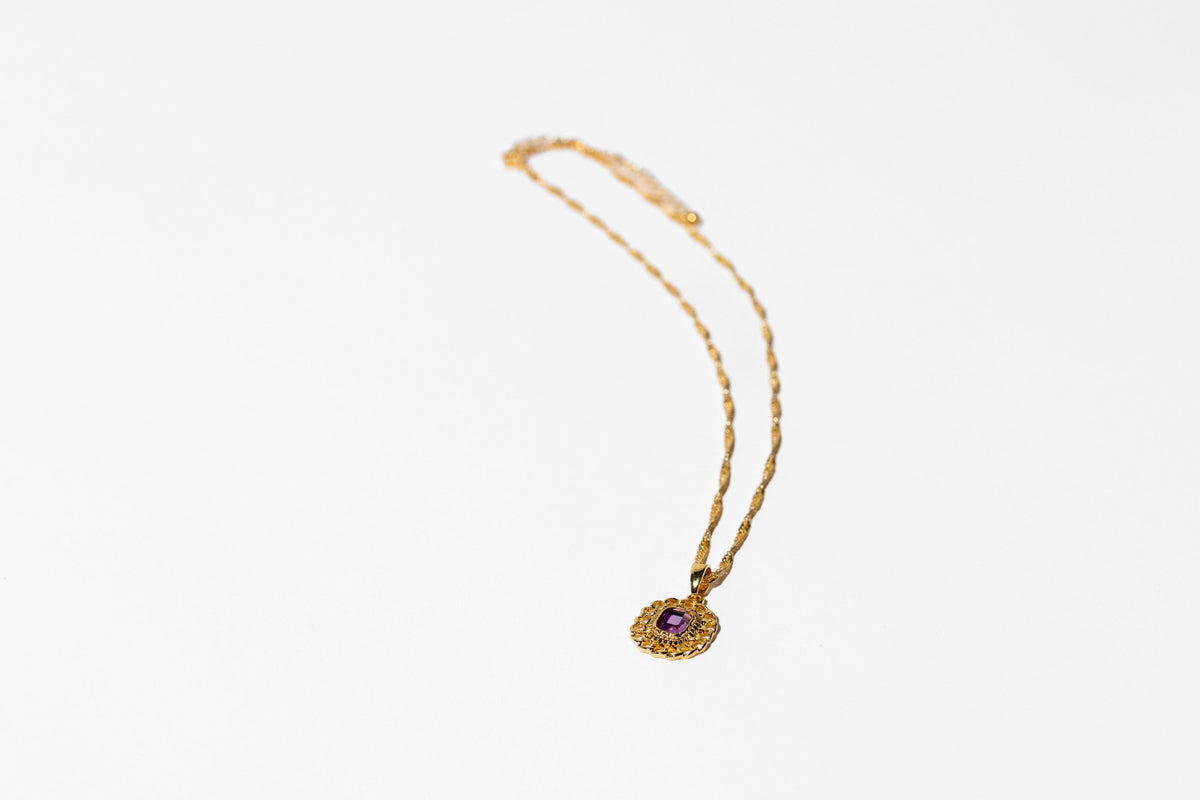 Purple Necklace - Charming Charlie
