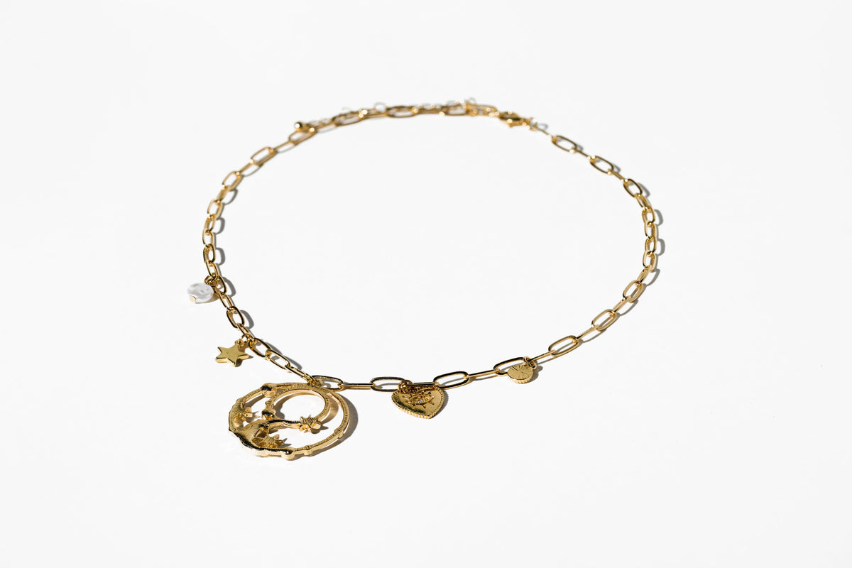 Planet Icon Necklace - Charming Charlie