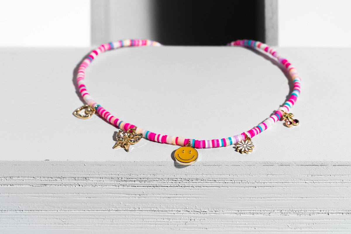 Multi Colored Charm Necklace - Charming Charlie