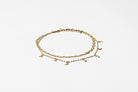 Gold 2 Row Moon Necklace - Charming Charlie
