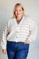 Check That Line Cardigan - Charming Charlie