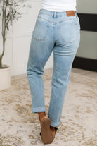 Cheyenne V-Front Cool Denim Boyfriend Jeans - Charming Charlie