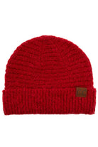 Chili Pepper C C Solid Boucle Yarn Beanie Hat with Cuff, wear this beautiful Beanie Hat while going outdoor and keep yourself warm and stylish with a unique look. The color variation makes the Hat suitable for everyone's choice with different outfits. It feels cozy and a perfect match with any type of outfit. It's a beautiful winter gift accessory for birthdays, Christmas, stocking stuffers, secret Santa, holidays, anniversaries, and valentine's day to your friends, family, and Loved Ones. 
