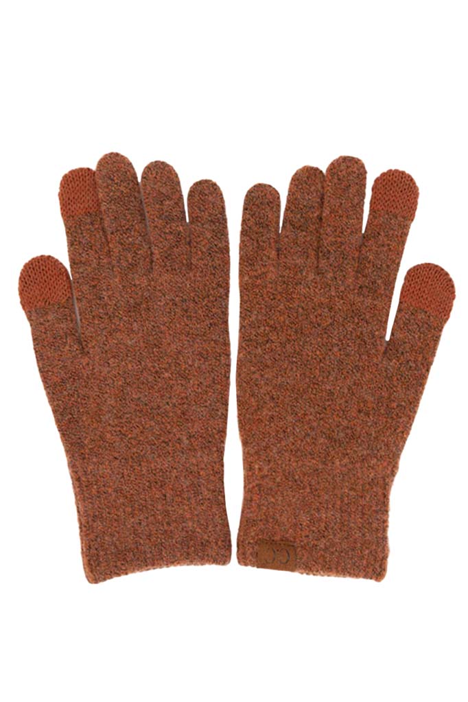 Clay C.C Soft Recycled Fine Yarn Gloves, This beautiful gloves design gives you the ability to highlight and/or contrast many different outfits. Stay warm and soft with this gloves especially in the cold weather. Perfect pair to holiday season, outdoor activity, camping, running, skiing and holiday shopping. Keep yourself cozy and warm.