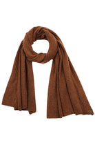 Clay Soft Recycled Fine Yarn Cuff Scarf, Fashionable and stylish, Accent your look with this soft, highly versatile scarf. delicate, warm, on trend & fabulous, a luxe addition to any cold-weather ensemble. Great for daily wear in the cold winter to protect you against chill, This elegant quality scarf is a great addition to your collection of fashion accessories. Awesome winter gift accessory!