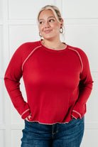 Clever Expression Long Sleeve Top - Charming Charlie