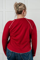 Clever Expression Long Sleeve Top - Charming Charlie