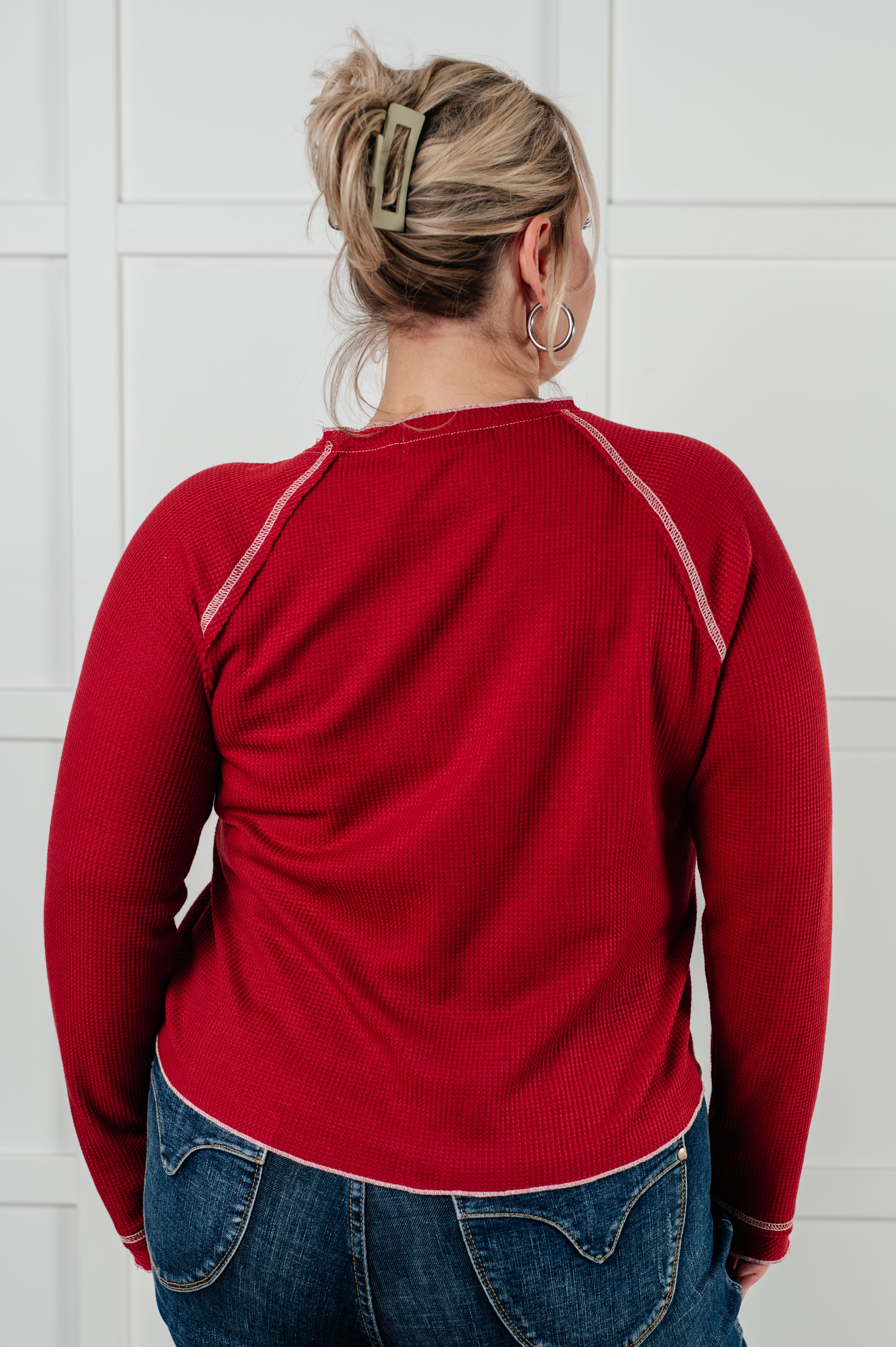 Clever Expression Long Sleeve Top - Charming Charlie