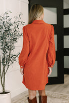 Clever in Corduroy Shirt Dress - Charming Charlie