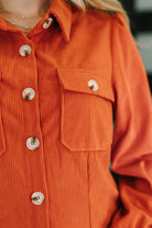 Clever in Corduroy Shirt Dress - Charming Charlie