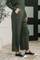 Clove Culottes in Moss - Charming Charlie