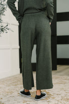 Clove Culottes in Moss - Charming Charlie