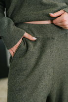 Clove Culottes in Moss - Charming Charlie