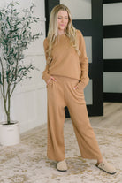 Clove Sweater in Camel - Charming Charlie