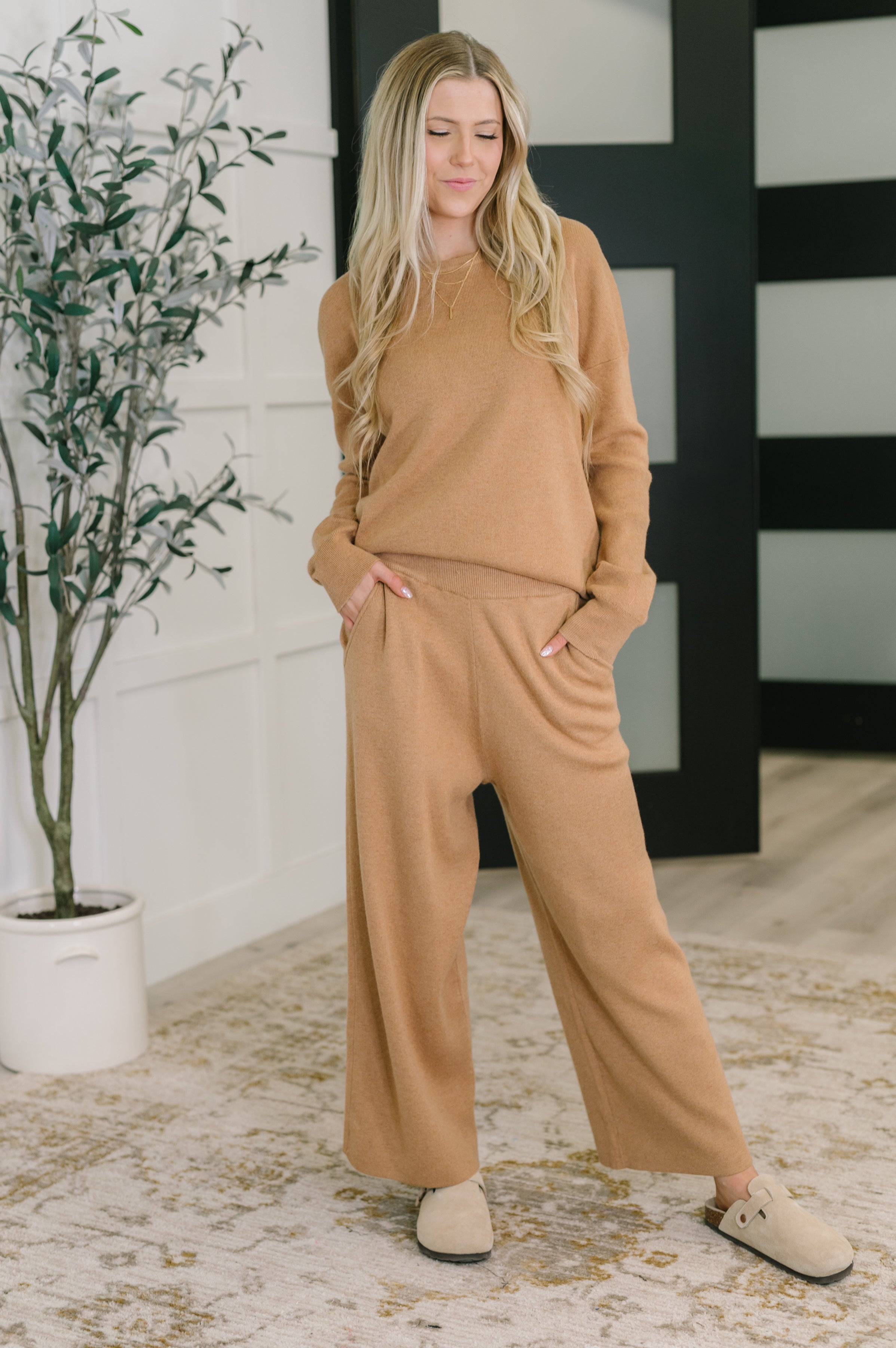 Clove Sweater in Camel - Charming Charlie