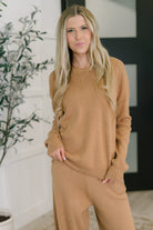 Clove Sweater in Camel - Charming Charlie