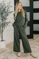 Clove Sweater in Moss - Charming Charlie