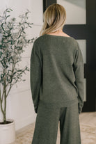 Clove Sweater in Moss - Charming Charlie