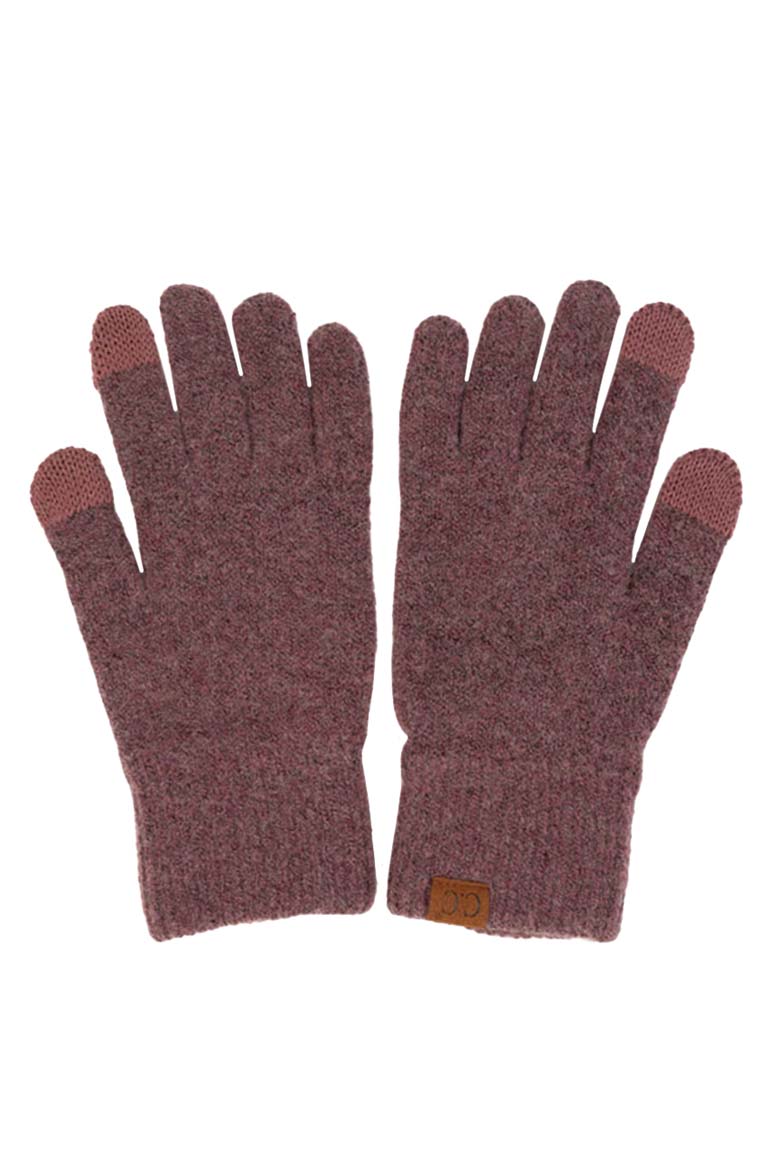 Coco Berry C.C Soft Recycled Fine Yarn Gloves, This beautiful gloves design gives you the ability to highlight and/or contrast many different outfits. Stay warm and soft with this gloves especially in the cold weather. Perfect pair to holiday season, outdoor activity, camping, running, skiing and holiday shopping. Keep yourself cozy and warm.