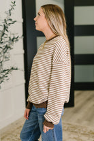 Cocoa Lane Stripe Top - Charming Charlie