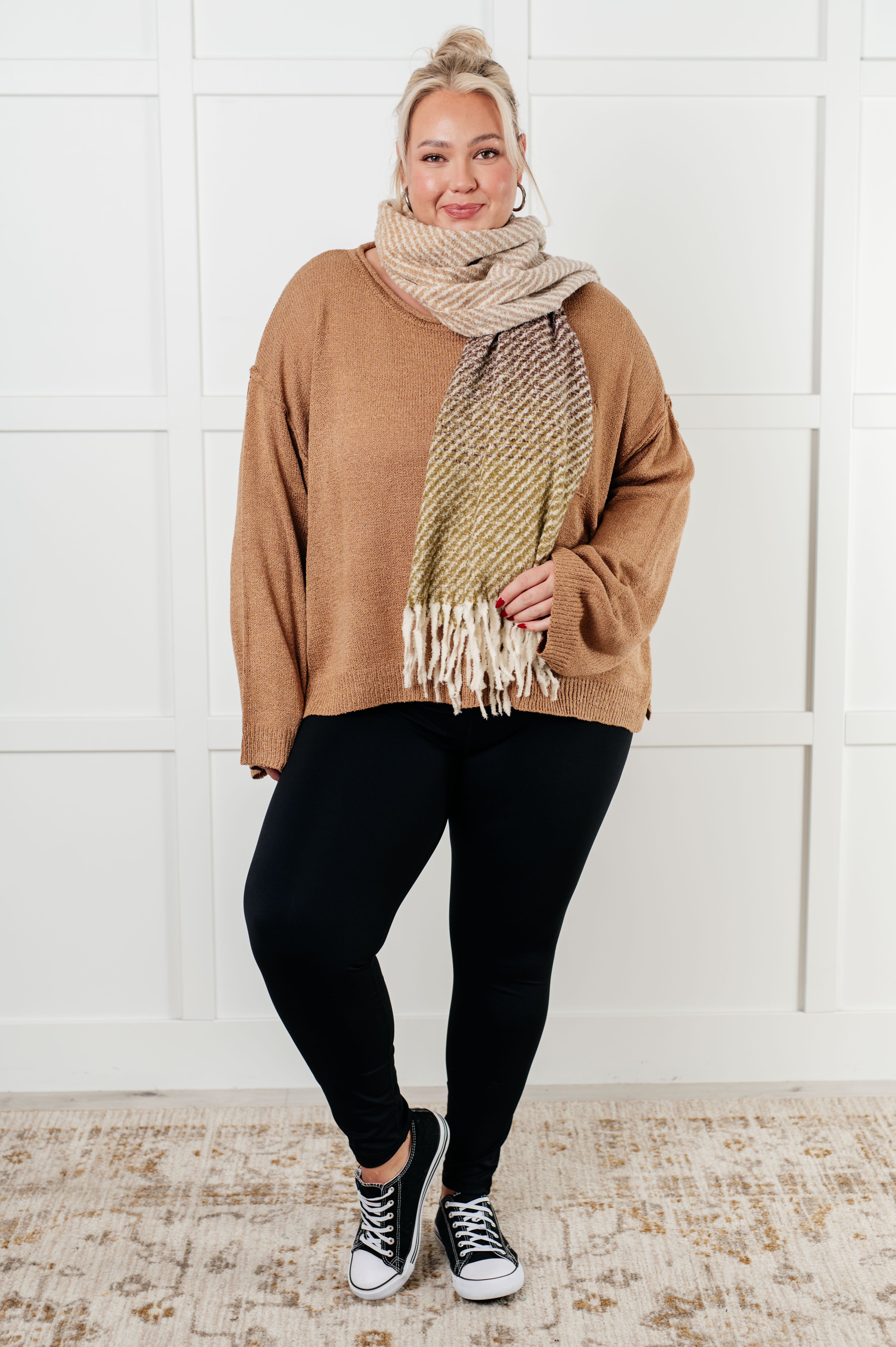 General Feeling Boatneck Sweater - Charming Charlie