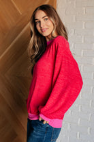 Cold, Cold Go Away Oversized Pullover - Charming Charlie