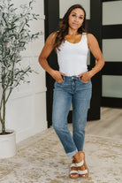 Colette Mid Rise Boyfriend Classic Cuffed - Charming Charlie