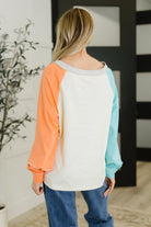 Color Me Confused Color Block Top - Charming Charlie