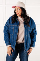 Have We Met Oversized Denim Jacket - Charming Charlie