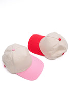 Come Hither Two Tone Canvas Cap Set - Charming Charlie