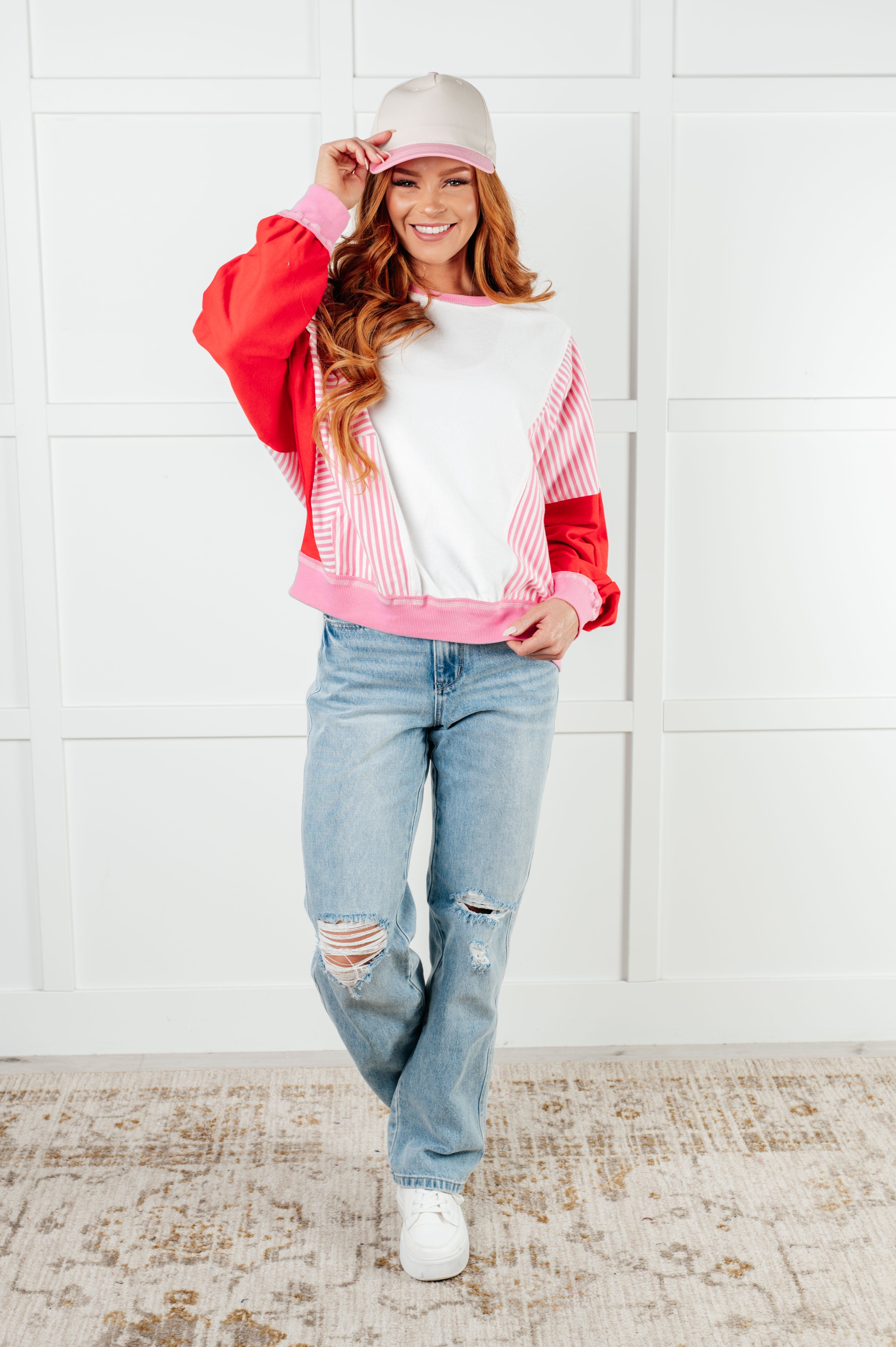 Come Hither Two Tone Canvas Cap Set - Charming Charlie