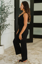 Completely Justified Jumpsuit in Black - Charming Charlie