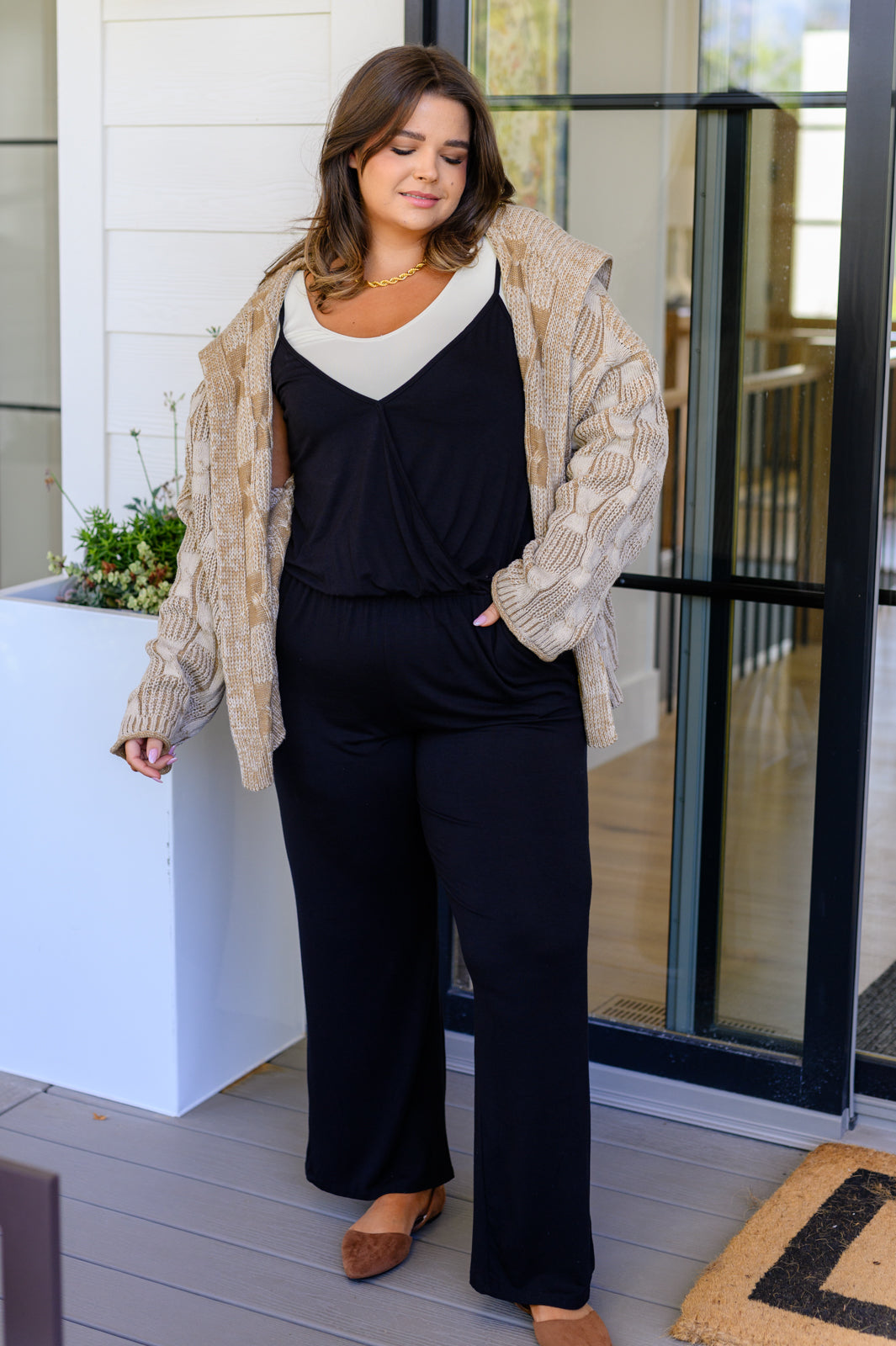 Completely Justified Jumpsuit in Black - Charming Charlie