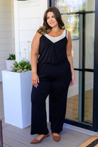 Completely Justified Jumpsuit in Black - Charming Charlie