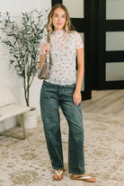 Confidently Cute Sheer Mesh Top - Charming Charlie