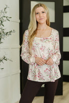 Cool to Be Kind Floral Blouse - Charming Charlie