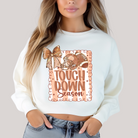 Coquette Touchdown Season in White Sweatshirt - Charming Charlie