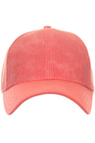 Coral C.C Baseball Cap is the perfect accessory for any outdoor activity. Made with high-quality materials, this cap offers both style and comfort. Its curved brim design provides protection from the sun, while the adjustable strap ensures a perfect fit. Stay cool and fashionable with the C.C Baseball Cap.